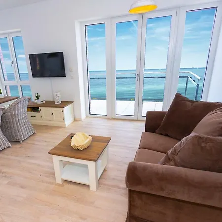 公寓 Komfort Ferienwohnung Backbord By Meer *