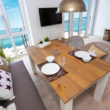 Komfort Ferienwohnung Backbord By Meer 公寓 Karby