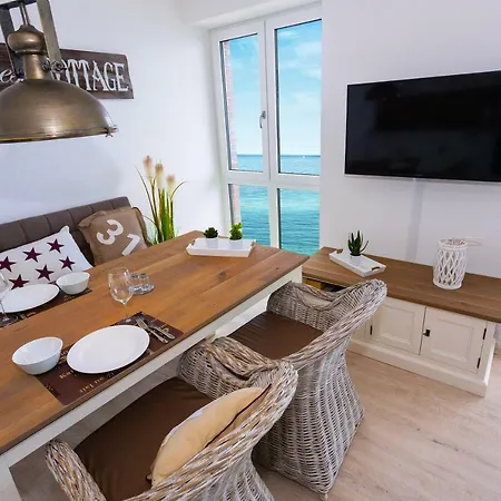 Komfort Ferienwohnung Backbord By Meer 公寓